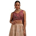 Soch Womens Georgette Floral Print Padded Blouse
