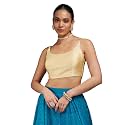 Soch Womens Taffeta Solid Sleeveless Padded Blouse