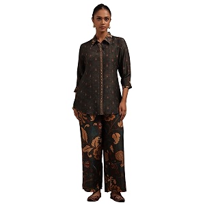Soch Womens Viscose Muslin Floral Print Co-Ord