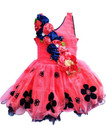 socho samjo Girls Midi/Knee Length Party Dress