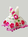 socho samjo Girls Midi/Knee Length Party Dress