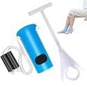 Sock Aid Kit, Sock Assistant Device No Bending, Sock Aids for Putting On Socks and Sock Remover, Sock Puller Aid Easy On and Off, Sock Helper for Seniors,Elderly,Pregnant, and Limited Mobility