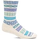 Sockwell Women's Fairisle Pop Everyday Crew Sock