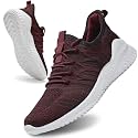 Socviis Mens Slip On Running Shoes Athletic Walking Trainers Lightweight Breathable Mesh Tennis Sneakers