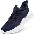Socviis Mens Slip On Running Shoes Athletic Walking Trainers Lightweight Breathable Mesh Tennis Sneakers