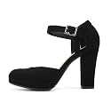 Soda “Ayden” ~ Women Mary Jane Ankle Strap Cushion High Heel Pump Shoe