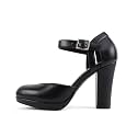 Soda “Ayden” ~ Women Mary Jane Ankle Strap Cushion High Heel Pump Shoe