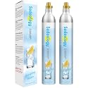 SODAOO LOGY 60L Co2 Carbonator Compatible with Sodastream Appliances [NOT for Art &amp; Terra],14.5oz, Set of 2