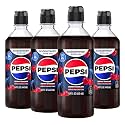 SodaStream Wild Cherry Pepsi Zero Sugar Drink Mix, 4 Pack Cherry Cola Syrup for Sparkling Water Makers, Real Taste Zero Syrup, Control Your Fizz with Sodastream Flavors, 4 x 14.9 Fl Oz (440ml) Makes about 96 Drinks Per Pack.