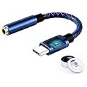 Pixel 2 Headphone Adapter,USB C to 3.5mm Adapter,USB C Dongle Headpone Jack Has Realtek DAC Hi-Res, Type c Earphone Convert for Pixel 2/2XL/3/3XL, MacBook 2017 IPad Pro 2018, Moto Z2, OnePlus