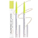 Soelegant Plumping Lip Liner Duo, Invisible Clear Lip Plumping Liner for Fuller-Looking Lips, Long-Lasting Matte Lips Liner Pencil for Precise Contour, Smooth Comfortable Wear, 2 Pack 0.04 oz Each