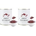 Soeos Canned Sweet Red Beans, 32.8 Ounce (930g), Ready-to-Eat, Soft Texture &amp; Mildly Sweet Flavor – Ideal for Asian Desserts, Soups, and Pastries (Pack of 2)