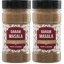 Soeos Garam Masala, 3.2 oz (90g), Garam Masala Spice Powder, All Natural, Vegan, No Colors, Kosher, Indian 8-Spice Blend, Masala Seasoning (Pack of 2)