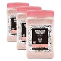 Soeos Himalayan Pink Salt, Fine Grain, 80oz (5 Pound), Non-GMO Himalayan Salt, Kosher Salt, Pink Himalayan Sea Salt Fine (Pack of 3)