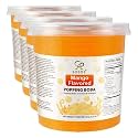 Soeos Mango Popping Boba, Popping Boba Pearls, 6.6 lbs (3 kg) (Pack of 4)