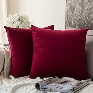 sofa cushion covers home decor item cushion cover pillow case for living room bedroom hall couch amp office decorative velvet solid plain cushion covers grey set of 4 14 x 14 inch