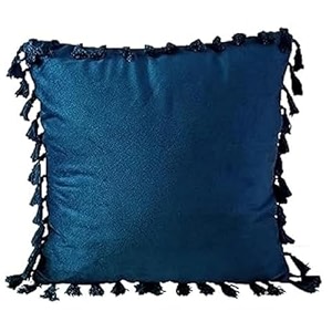 sofa cushion covers home decor item cushion cover pillow case for living room bedroom hall couchampoffice decorative velvet pillow solid plain cushion covers dark blue set of 1 14 x 14 inch