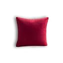 Sofa Cushion Covers, Home Decor Item Cushion Cover, Pillow Case for Living Room Bedroom Hall, Couch&amp;Office Decorative, Velvet Pillow Solid Plain Cushion Covers Maroon, Set of 1 (14 x 14 inch)