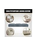 Sofa Foam Cushions in Velvet with Zip