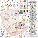 Sofier Jewelry Bracelet Making Kit for DIY Beads Charms Set Teen Gifts