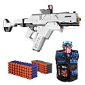 SOFITEN Automatic Toy Gun Electric Sniper Rifle withScope Tactical Vest Kit