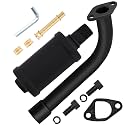 SOFO Predator 212 Exhaust Muffler Kit - for Coleman CT200u BT200X KT196,Baja MB200 for Honda 196cc 224cc 200cc GX160 GX200 6.5HP Engine Go Kart Mini Bike