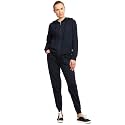 Sofra Women's Thin Cotton Zip Up Hoodie Jacket