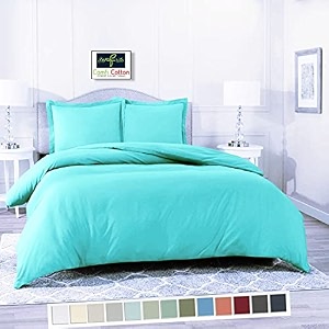 sofrito duvetcomforter cover set - double - 9134x10134 - inches with 2 pillow covers 1834x2834 - inches- rose gold