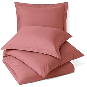 sofrito duvetcomforter cover set - single - 6134x9134 - inches with 1 pillow cover 1834x2834 - inches- rose gold