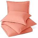 Sofrito Duvet/Comforter Cover Set - (Single - 61"x91" - inches) with 1 Pillow Cover (18"x28" - inches)- Peach