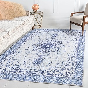 Sofrug Vintage Floral Area Rug 5x7 Honeycomb
