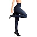 sofsy Italian Rip-Resistant 40 Den Opaque Tights for Women