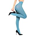 sofsy Italian Rip-Resistant 40 Den Opaque Tights for Women