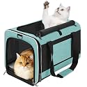 GAPZER Large Cat Carrier Soft, Collapsible Travel Pet Carry Bag, Small Dogs