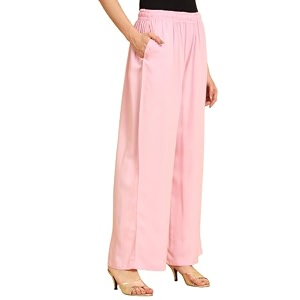 Soft Colors Women Regular Fit Pocket Palazzo