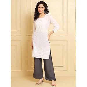 Soft Colors Women Regular Fit Pocket Palazzo