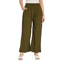 Soft Colors Women Regular Fit Pocket Palazzo