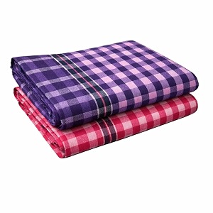 Soft Cotton Bath Towel Thorthu Non-Terry Gamcha