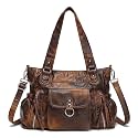 Soft Faux Leather Shoulder Purse for Women Vintage Hobo Handbags