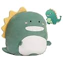 Soft Flat Whale Plush Hugging Pillow Cute Blue Whale Stuffed Animal Plushies Toys Kids Anime Cushion for Birthday, Valentine's Day, Christmas...16.5 Inch