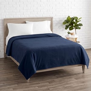 soft fleece blanket for double bed mild winter traveling blanket warm bedsheets all seasons blanket micro mink  lightweight double bed blanket for home 220220 cm blue