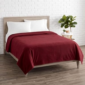 soft fleece blanket for double bed mild winter traveling blanket warm bedsheets all seasons blanket micro mink  lightweight double bed blanket for home 220220 cm maroon