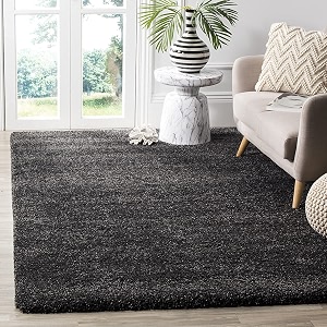 Soft Fluffy Shag Area Rectangular Shape Rugs