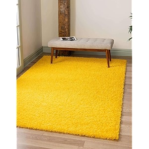 Soft Fluffy Shag Area Rectangular Shape Rugs