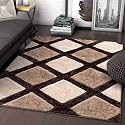 Soft Fluffy Shag Area Rectangular Shape Rugs