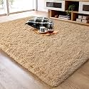 Soft Fluffy Shag Area Rectangular Shape Rugs
