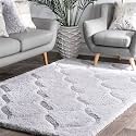 Soft Fluffy Shag Area Rectangular Shape Rugs