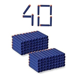 soft foam darts bullets compatible for all types of hot fire blaze gunsnerf guns- high end quality round head 40