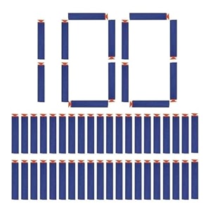 soft foam darts bullets compatible for all types of hot fire blaze gunsnerf guns- high end quality suctionsticky head 100