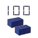 Soft Foam Darts Bullets Compatible for All Types of Hot Fire Blaze Guns/Nerf Guns- High End Quality (Round Head, 100)
